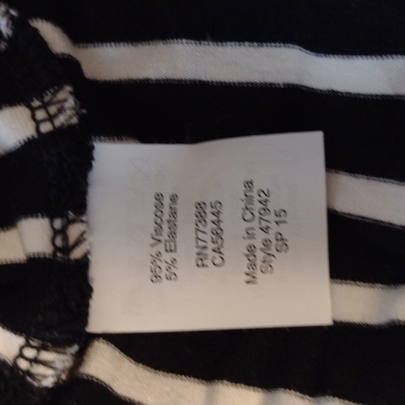 J. Crew Black and White Maxi Skirt Size M - Picture 5 of 6